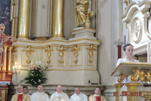 Caritas Msza i poświęcenie domu w Krasnymstawie 21.05.2016