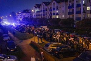 Droga krzyżowa ulicami osiedla 11.04.2025 g. 18.45