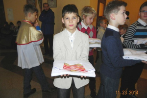 Obrzęd przyjęcia nowych ministrantów